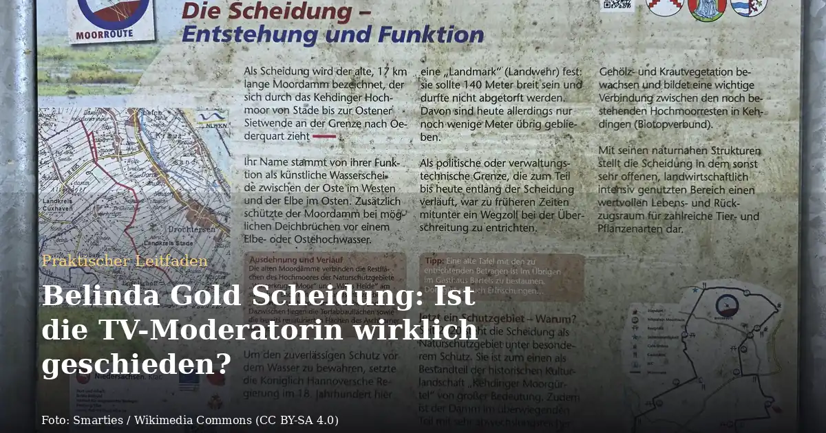 Belinda Gold Scheidung: Ist die TV-Moderatorin wirklich geschieden?
