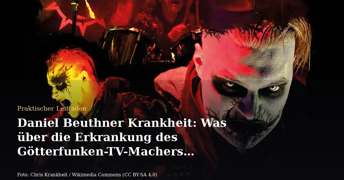 Daniel Beuthner Krankheit: Was über die Erkrankung des Götterfunken-TV-Machers bekannt ist