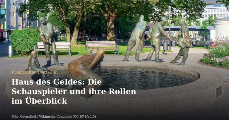 Haus des Geldes: Die Schauspieler und ihre Rollen im Überblick