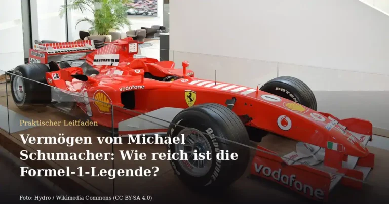 Vermögen von Michael Schumacher: Wie reich ist die Formel-1-Legende?